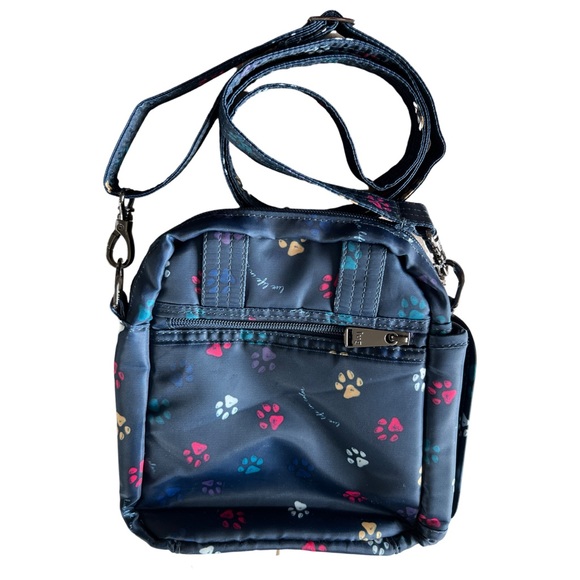 lug Bags Lug Can Can Xl Convertible Crossbody Bag In Paws Navy